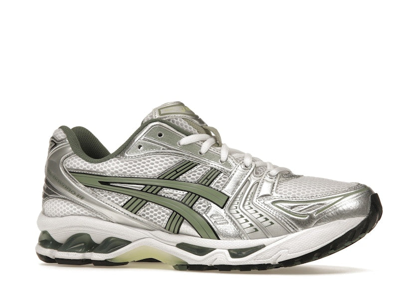 ASICS Gel-Kayano 14 White Pure Silver Slate Grey Sage