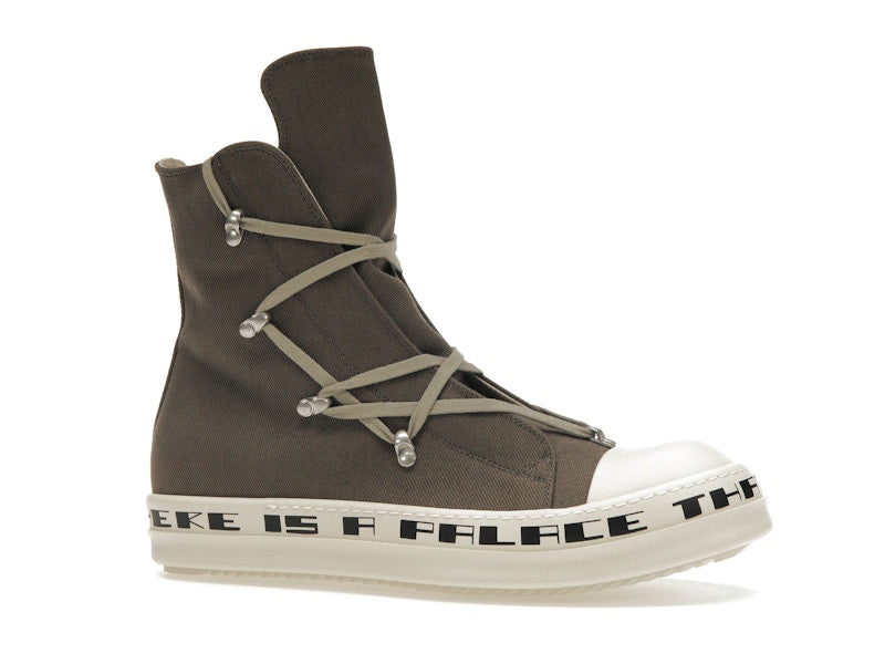 Rick Owens DRKSHDW Hexa High Dust Milk Black