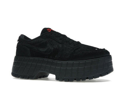 Jordan 1 Low Brooklyn Black Gym Red (Women's)