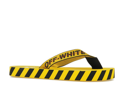 OFF-WHITE Industrial Flip Flops Yellow SS21