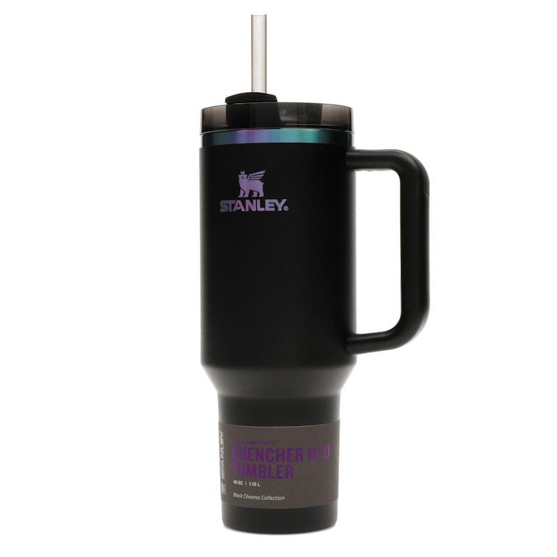 Stanley The Black Chroma Collection Flowstate Quencher 40oz Tumbler Black Chroma