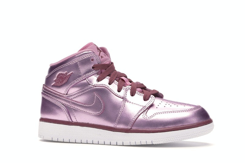 Jordan 1 Mid Pink Rise (GS)