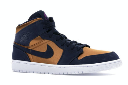Jordan 1 Mid Obsidian Desert Ochre