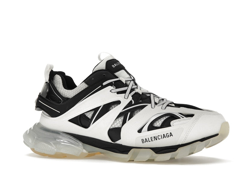 Balenciaga Track Clear Sole White Black