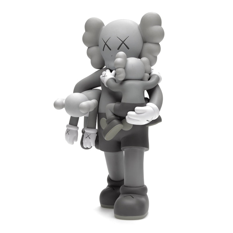 KAWS Clean Slate Vinyl Figure Grey