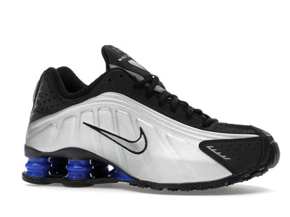 Nike Shox R4 Metallic Silver Black Racer Blue (Women's)