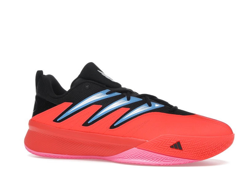 adidas Dame Certified 3 Low Solar Red Core Black Cloud White