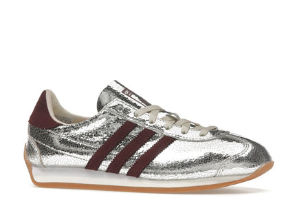 adidas Country OG Silver Metallic Maroon (Women's)