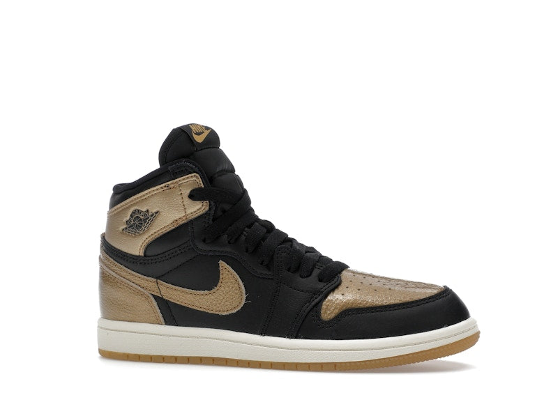 Jordan 1 Retro High OG Black Metallic Gold (PS)