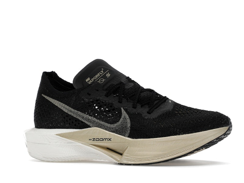 Nike ZoomX Vaporfly 3 Black Metallic Gold Grain (Women's)