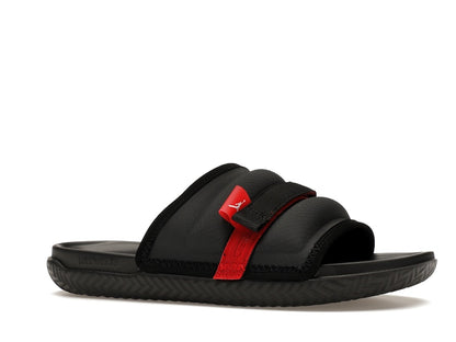 Jordan Super Play Slide Black University Red