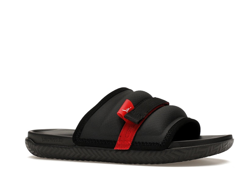 Jordan Super Play Slide Black University Red