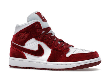 Jordan 1 Mid SE Red Velvet (Women's)