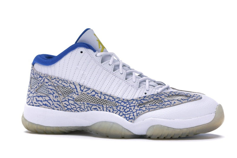 Jordan 11 Retro Low IE White Argon Blue