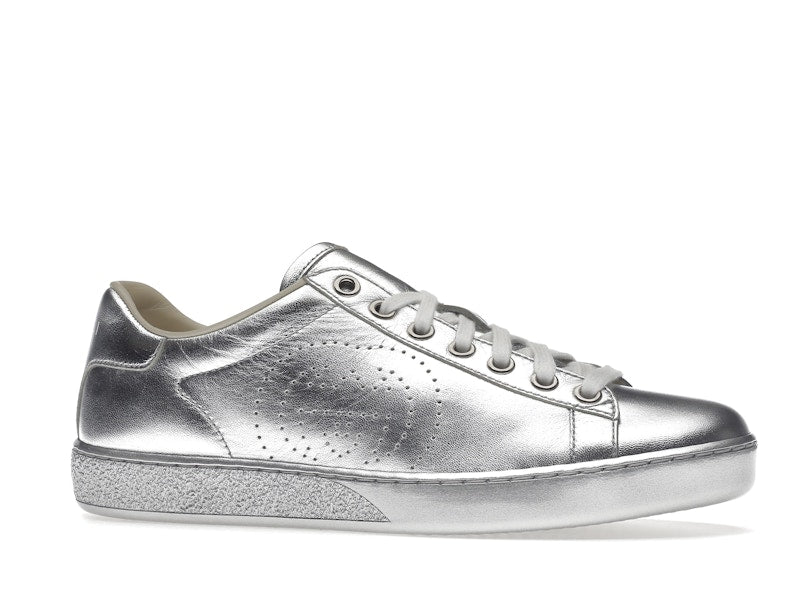 Gucci Ace Metallic Silver (Women's)