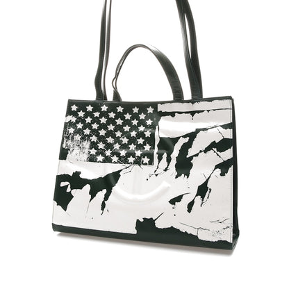 Telfar Flag Bag Medium Green/White