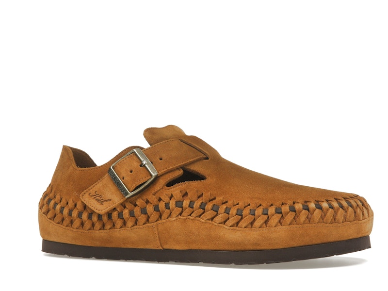 Birkenstock London Braided Shearling Kith Mink