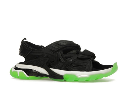 Balenciaga Track Sandal Black White Green