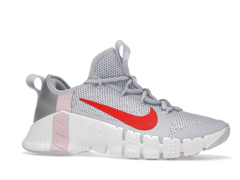 Nike Free Metcon 3 Football Grey Bright Crimson (Women's)