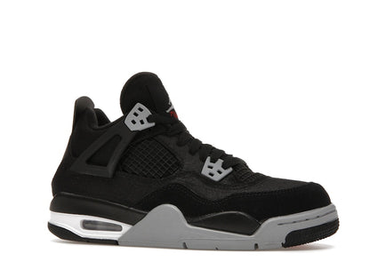 Jordan 4 Retro Black Canvas (GS)