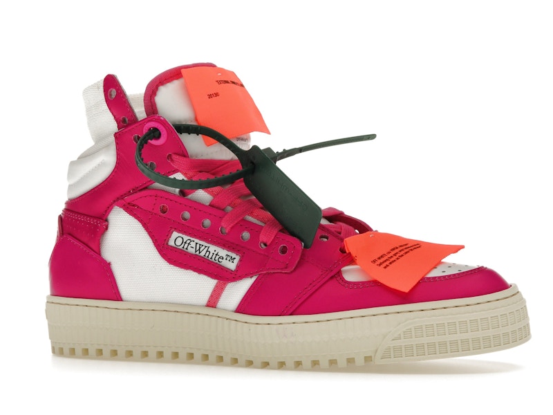 OFF-WHITE Off Court 3.0 Leather White Fuchsia (Women's)
