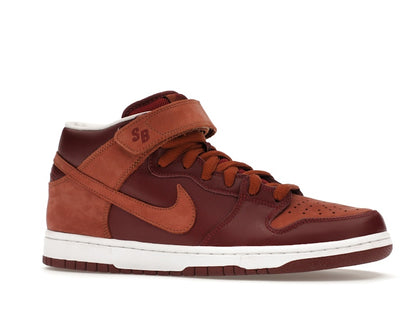 Nike SB Dunk Mid Team Red Pony