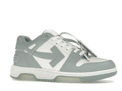 OFF-WHITE Out Of Office OOO Low Tops White Grey