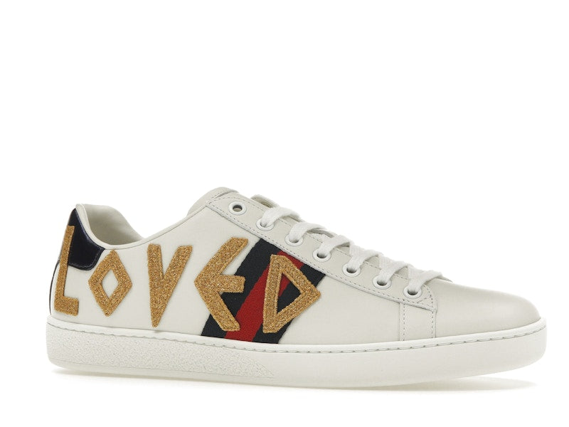 Gucci Ace Embroidered Love (Women's)