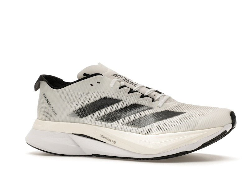 adidas Adizero Boston 12 Cloud White Core Black Night Metallic
