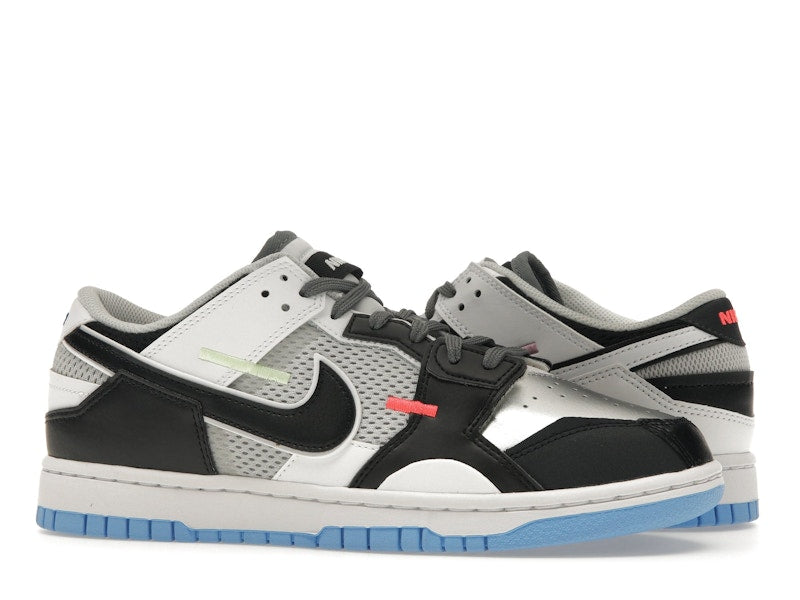 Nike Dunk Low Scrap Black Neutral Grey University Blue White