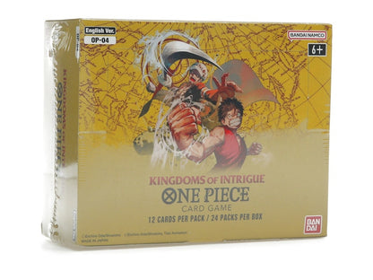 Bandai One Piece Card Game Kingdom of Intrigue Booster Box (OP-04)