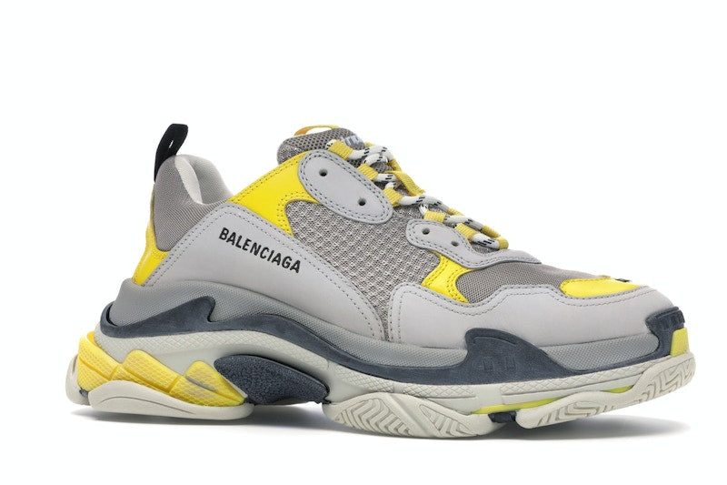 Balenciaga Triple S Grey Yellow Black
