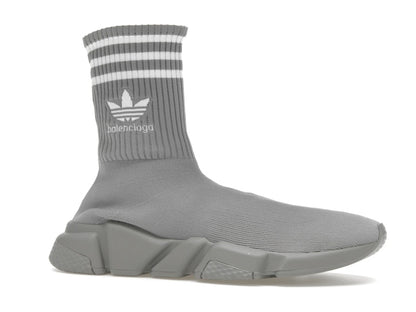 Balenciaga x adidas Speed Trainer Grey White