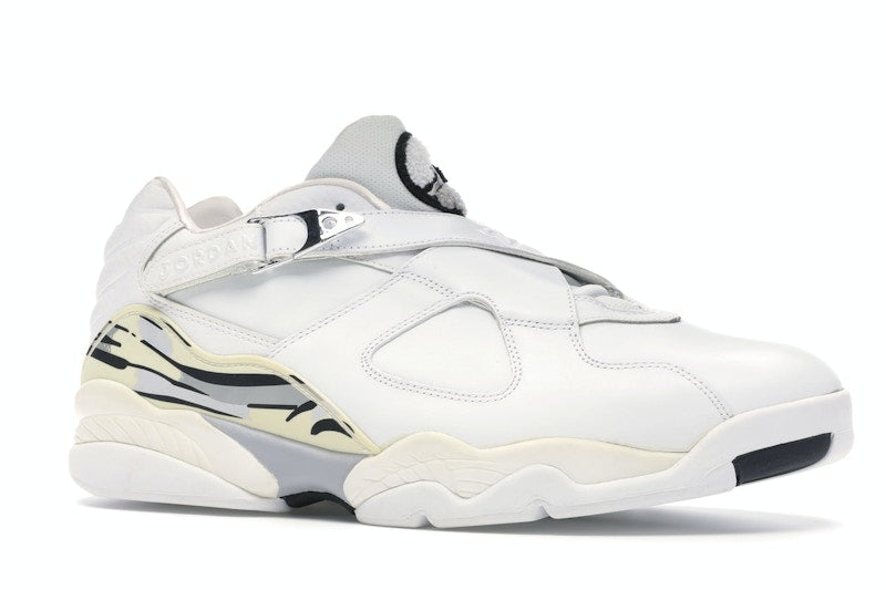 Jordan 8 Retro Low White Metallic Silver