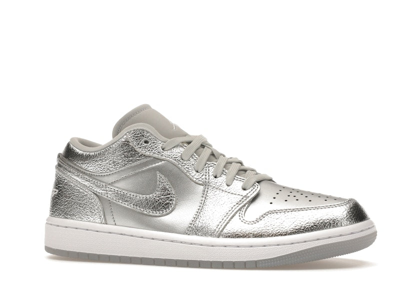 Jordan 1 Low SE Metallic Silver (Women's)
