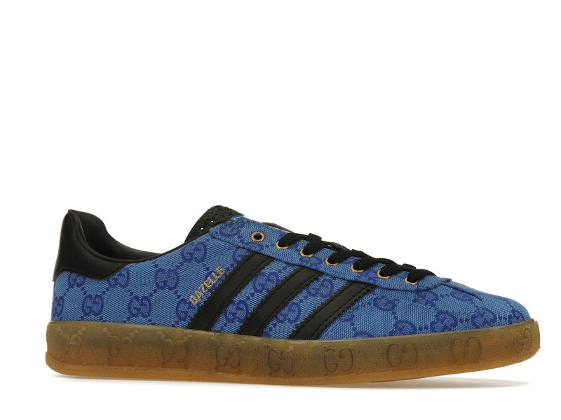 adidas x Gucci Gazelle Blue GG Monogram