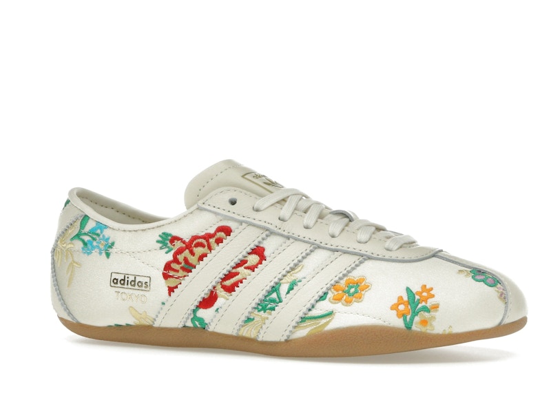 adidas Tokyo Crew White Floral Embroidery (Women's)