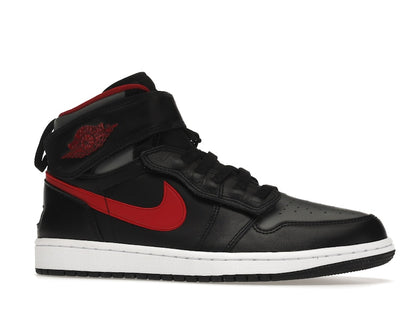 Jordan 1 High FlyEase Black Gym Red Smoke Grey