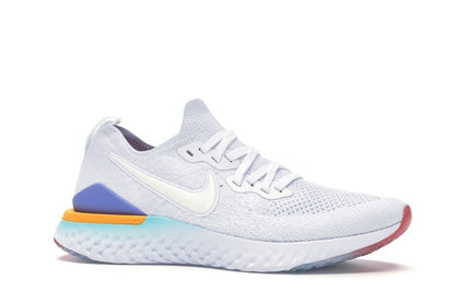 Nike Epic React Flyknit 2 White Hyper Jade Ember Glow (Women's)