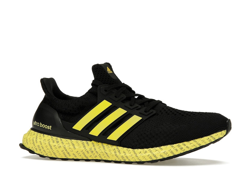 adidas Ultra Boost 5.0 DNA 3 Stripe Life Black Yellow