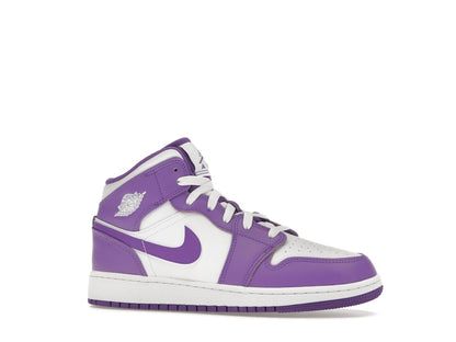 Jordan 1 Mid Purple Venom (GS)