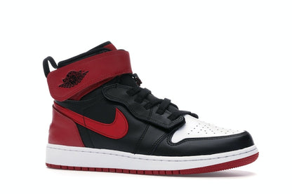 Jordan 1 High FlyEase Bred White Toe (GS)