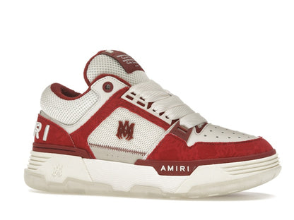 AMIRI MA-1 Deep Red Quad Monogram Print