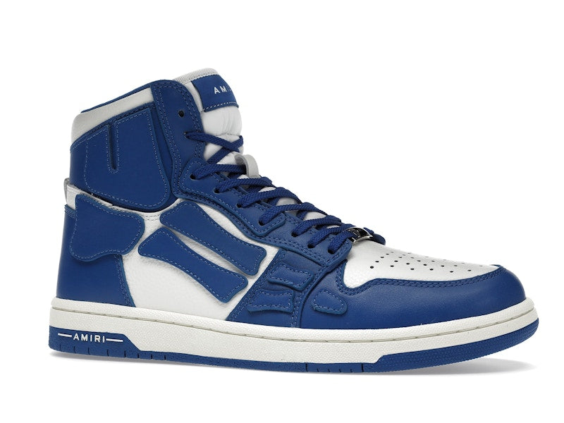 AMIRI Skel Top Hi Blue White