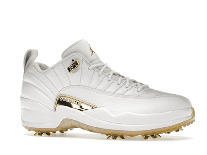 Jordan 12 Golf Metallic Gold