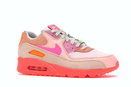 Nike Air Max 90 PRM Platinum Crimson/Bright Purple (Women's)