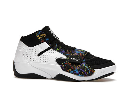 Jordan Zion 2 Noah White Black Multi-Color
