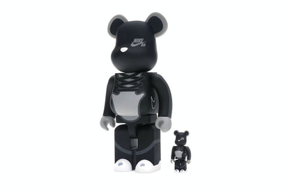 Bearbrick Nike SB 100% & 400% Set Black