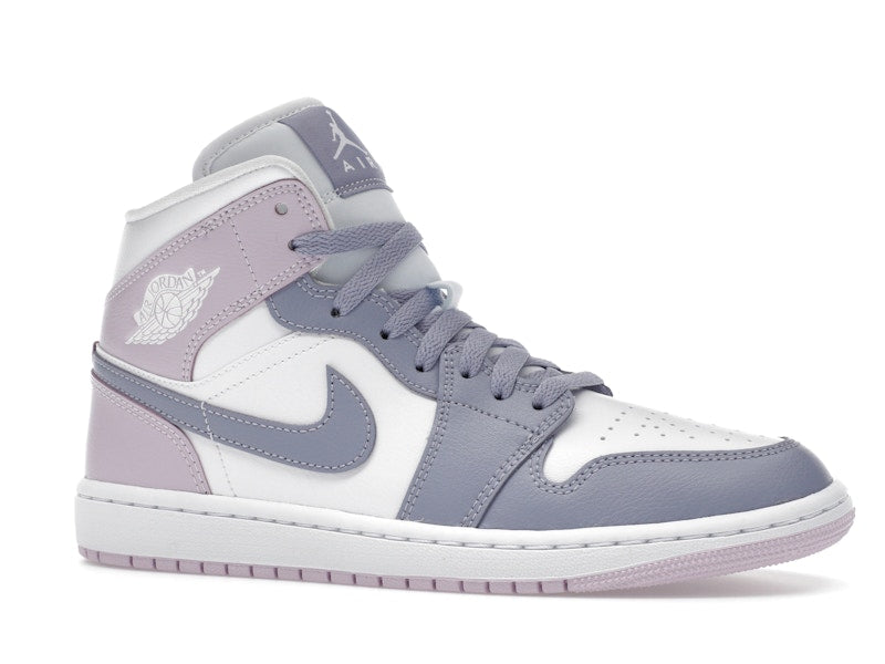 Jordan 1 Mid Indigo Haze Doll White (Women's)