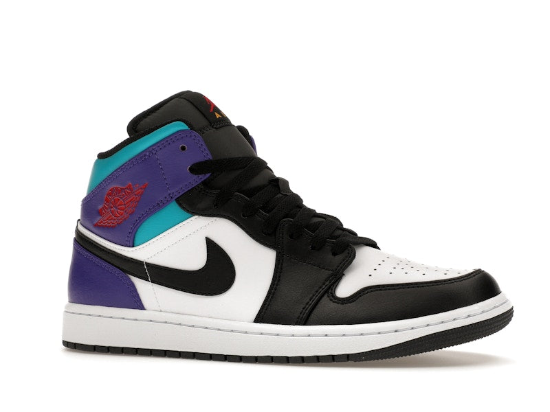 Jordan 1 Mid Court Purple Tropical Twist
